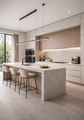 Contemporary Open Kitchen
