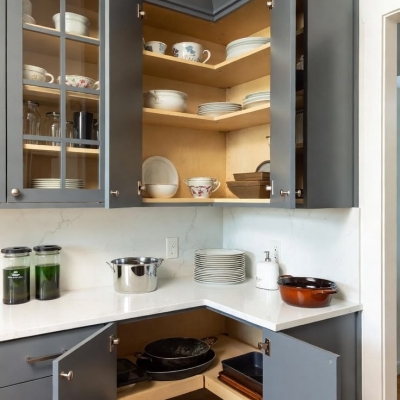 1000mm Corner Base Cabinet Perth | Kitchen Corner Cabinet