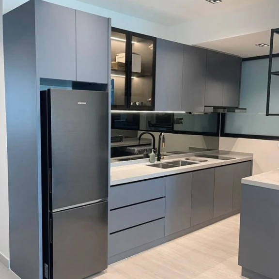 800mm Over Fridge Cabinet Perth | Kitchen Storage