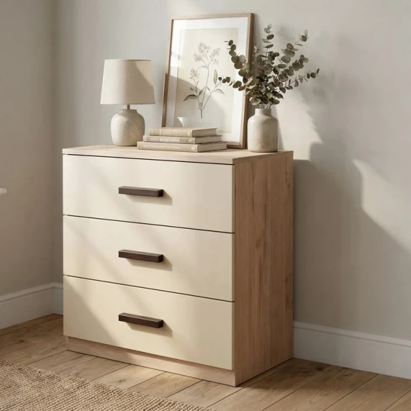 800mm 3 Drawer Base Cabinet Perth | Kitchen Storage