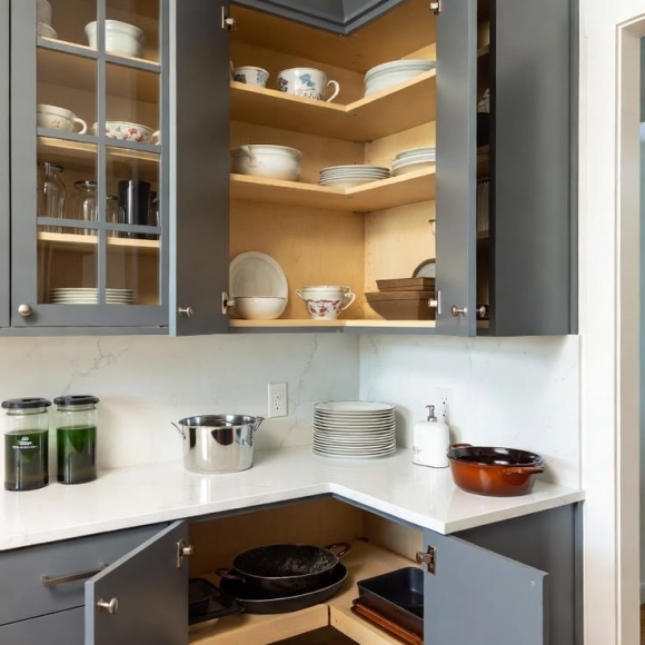 1000mm Corner Base Cabinet Perth | Kitchen Corner Cabinet