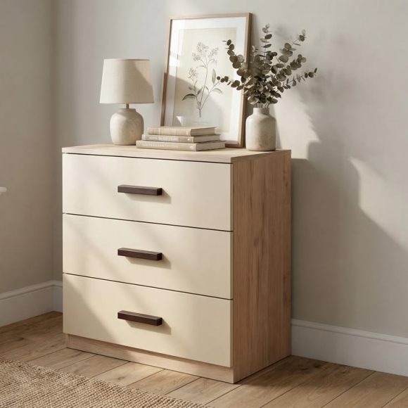 800mm 3 Drawer Base Cabinet Perth | Kitchen Storage