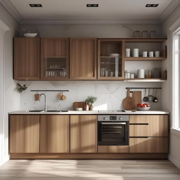 Over Fridge Cabinet: 800, 1000