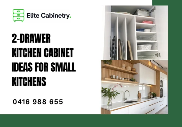 2-drawer kitchen cabinet Ideas for Small Kitchens