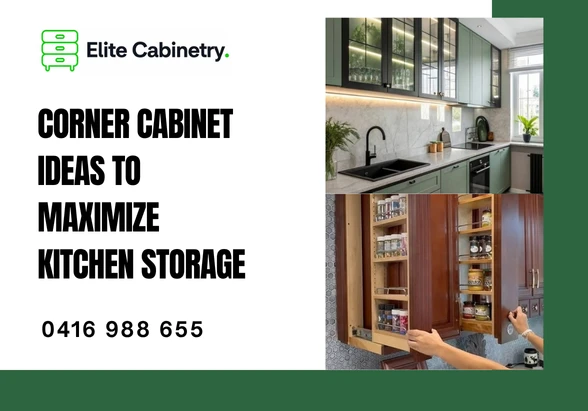 Corner cabinet Ideas to Maximize Kitchen Storage