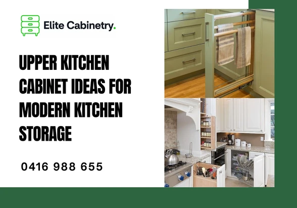 Upper kitchen cabinet Ideas for Modern Kitchen Storage