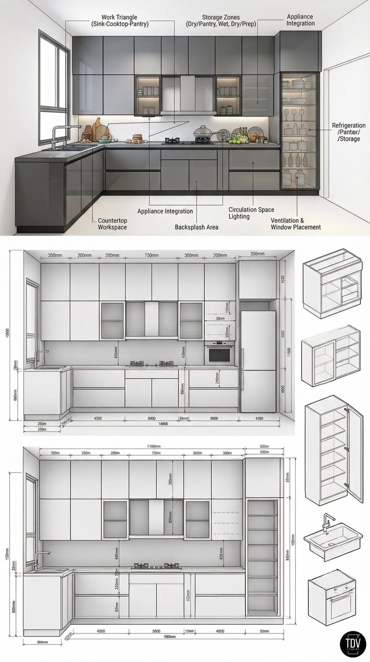 Custom Kitchen Cabinets Perth: How to Plan a Functional Kitchen Design