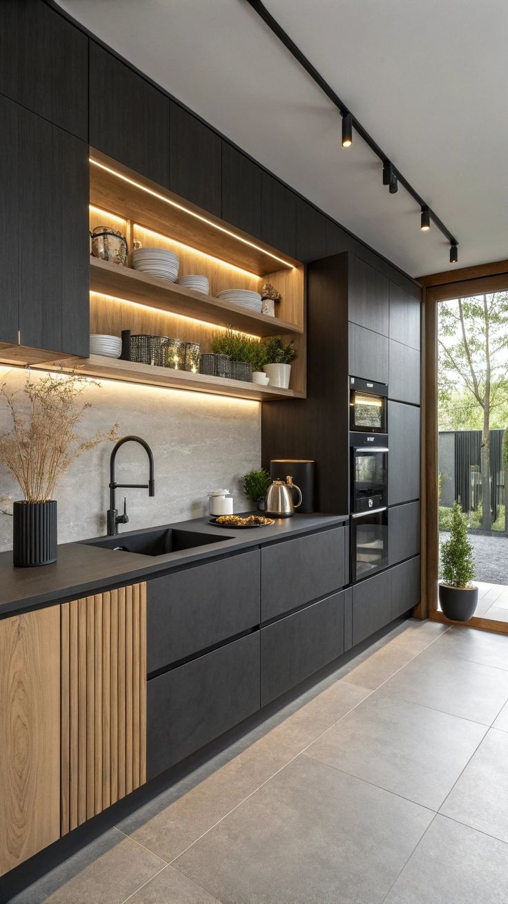 Industrial Luxury Kitchen