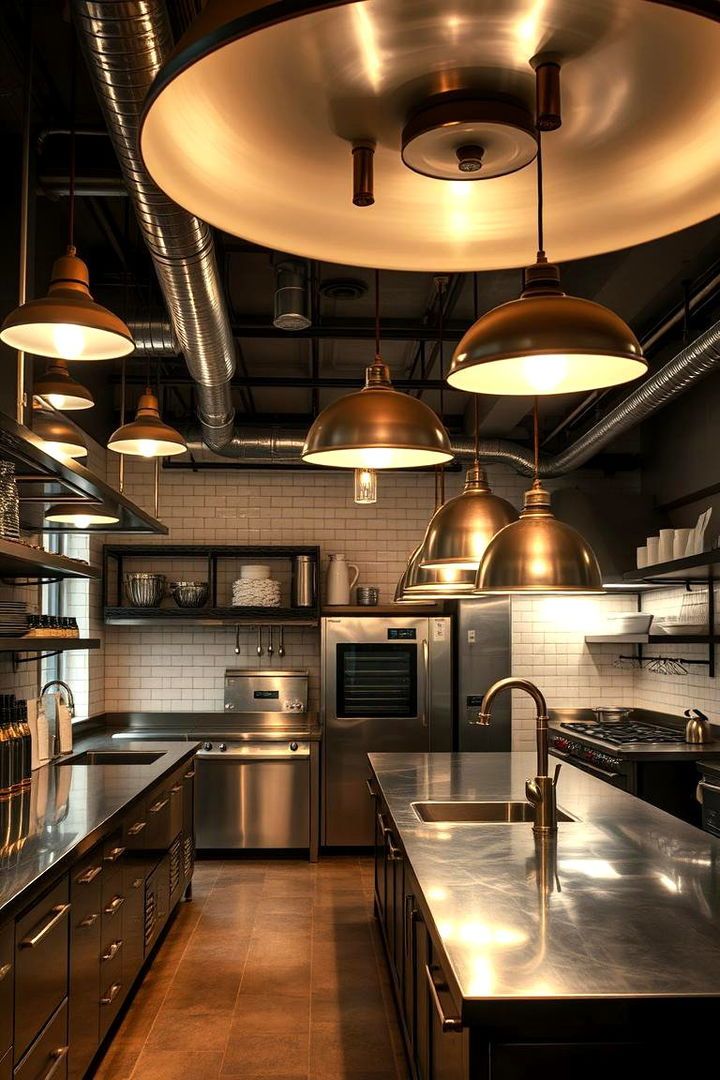 Industrial Luxury Kitchen