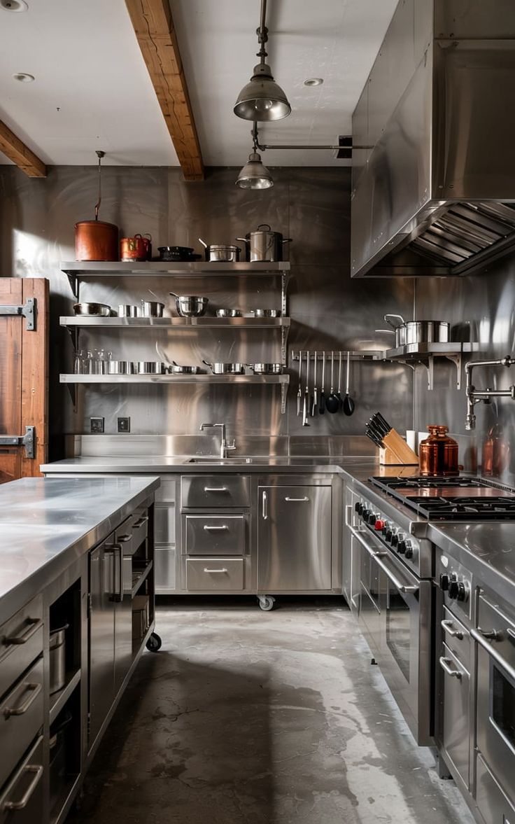 Industrial Luxury Kitchen